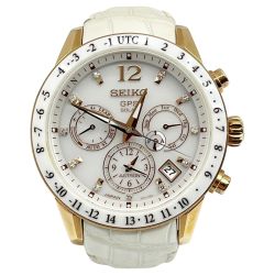 ◆◆ SEIKO セイコー 腕時計 アストロン 5Xシリーズ 電波ソーラー 5X53-0AC0 ホワイト Bランク