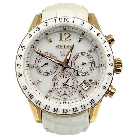  SEIKO セイコー 腕時計 アストロン 5Xシリーズ 電波ソーラー 5X53-0AC0 ホワイト