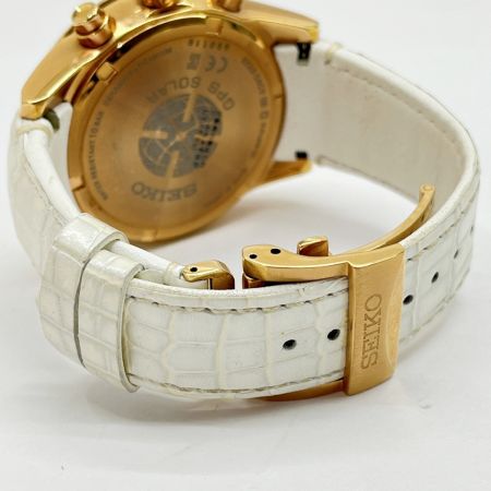  SEIKO セイコー 腕時計 アストロン 5Xシリーズ 電波ソーラー 5X53-0AC0 ホワイト
