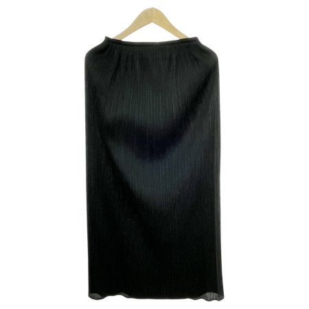  ISSEY MIYAKE イッセイミヤケ PLEATSPLEASE スカート サイズ2 レディース ブラック
