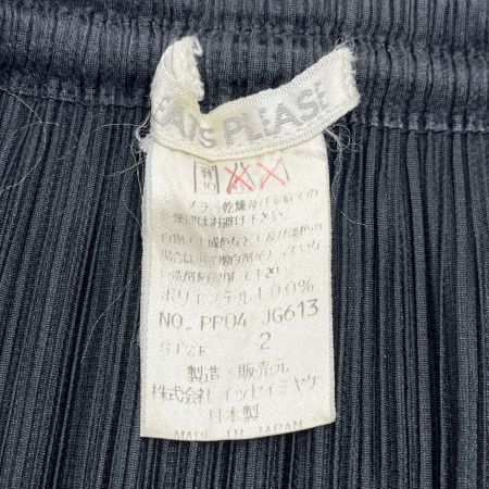  ISSEY MIYAKE イッセイミヤケ PLEATSPLEASE スカート サイズ2 レディース ブラック