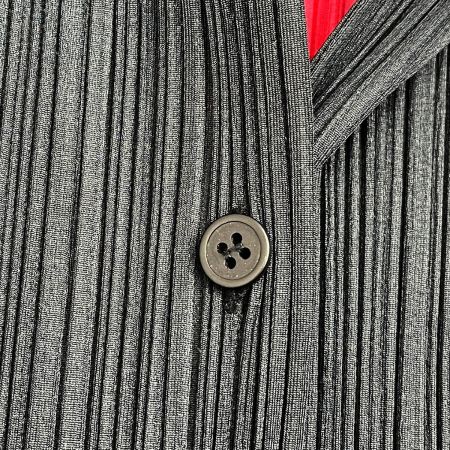  ISSEY MIYAKE イッセイミヤケ オーロラ ブラウス PLEATSPLEASE PP79-JK924 ブラック×マルチ