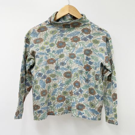  JURGEN LEHL ヨーガンレール カットソー レディース ミセス 花柄 J014UB032 グレー