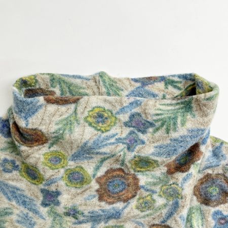  JURGEN LEHL ヨーガンレール カットソー レディース ミセス 花柄 J014UB032 グレー