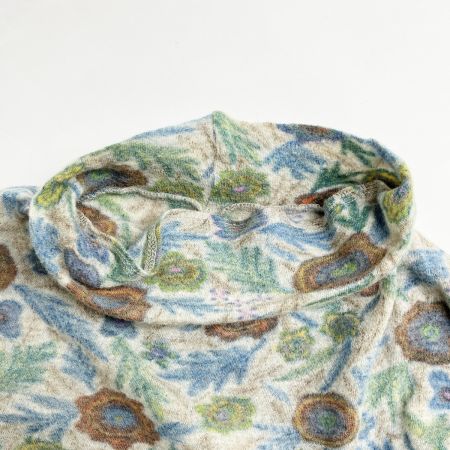  JURGEN LEHL ヨーガンレール カットソー レディース ミセス 花柄 J014UB032 グレー