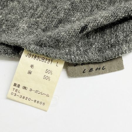  JURGEN LEHL ヨーガンレール カットソー ドット柄 レディース J0183UB231 グレー