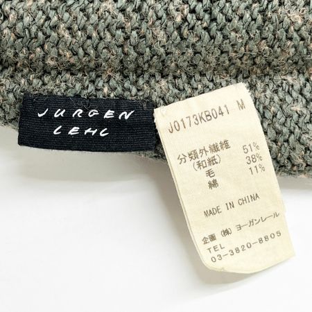  JURGEN LEHL ヨーガンレール ニット Mサイズ レディース  J0173KB041 グレー