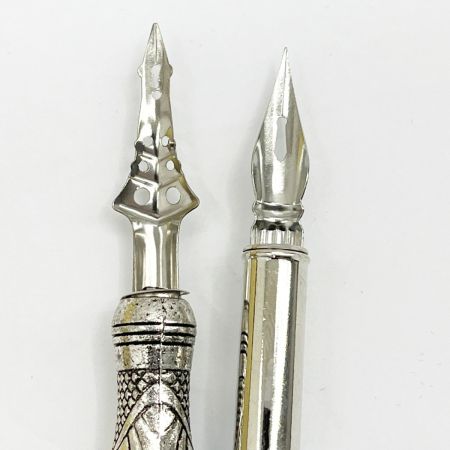   GC QUILL ペンセット 手作り木製ディップペン ラスディップペン ケース付 文房具