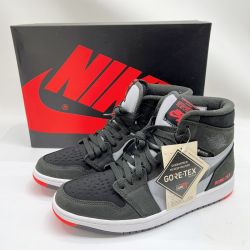 ◆◆ NIKE ナイキ AIR JORDAN1 GORE-TEX ハイカットスニーカー 26.5cm US8.5 DB2889-002 黒×赤 Aランク