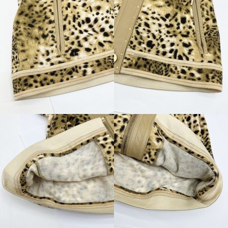  LEONARD レオナール ニットジャケット Mサイズ カシミヤ 羊革 アウター