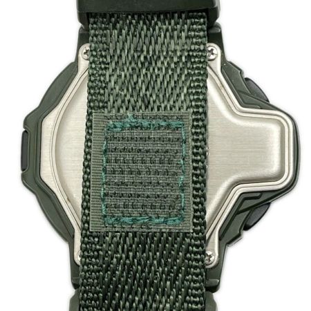  CASIO カシオ 腕時計 PRO TREK クォーツ 本体のみ ナイロン カーキ  PRL-35