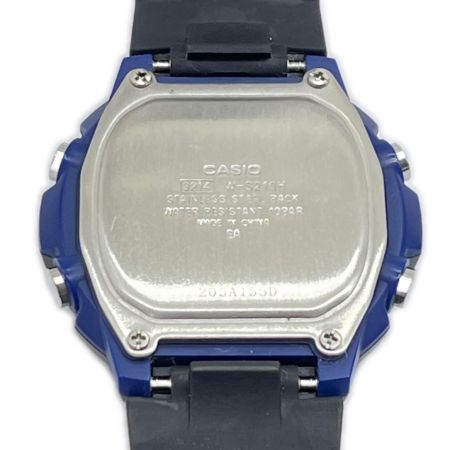  CASIO カシオ 腕時計 スポーツギア タフソーラー 本体のみ ラバー キズ有 W-S210H