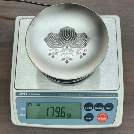   銀杯 シルバー1000 造幣局製 刻印 179.6g 124.0g 88.9g 3個セット 総重量392.5ｇ