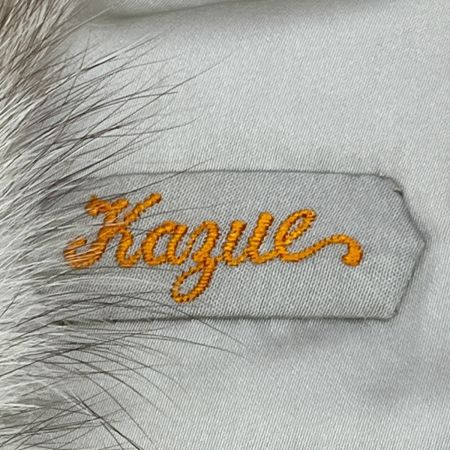   フォックスファー 毛皮 コート 9号 ミディアム丈 レディース アウター ホワイト