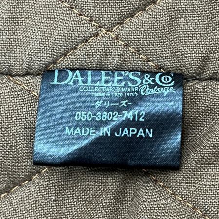  DALEES ダリーズ コート XLサイズ メンズ スレあり アウター グレーブラウン