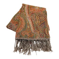 ◆◆ ETRO エトロ ショール 大判ストール ペイズリー ウール レディース Bランク