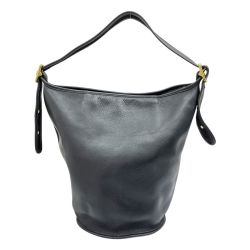 ◆◆ COACH コーチ トートバッグ オールドレザー 9085 ブラック Cランク