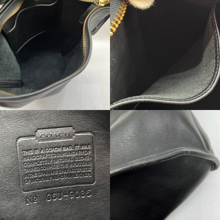  COACH コーチ トートバッグ オールドレザー 9085 ブラック