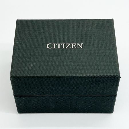  CITIZEN シチズン エコドライブ 腕時計 ステンレススチール ブラック 箱付 B690-S1175