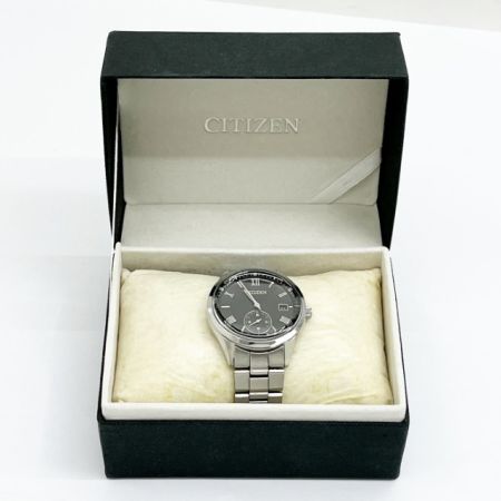  CITIZEN シチズン エコドライブ 腕時計 ステンレススチール ブラック 箱付 B690-S1175