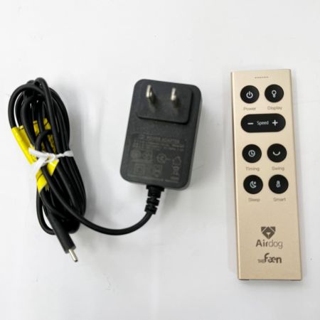  Airdog ザ・ファンポータブル扇風機 Airdog 2022年製 AIR-FN-P1B110 マットブラック