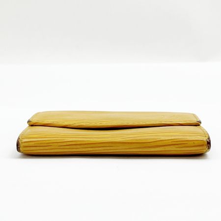  LOUIS VUITTON ルイヴィトン コインケース エピ CA0040 小ポケットはがれ有 M63419 イエロー