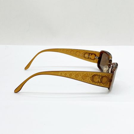  Christian Dior クリスチャンディオール サングラス アイウェア ネジゆるめ ケース付き ブラウン