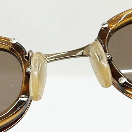  Christian Dior クリスチャンディオール サングラス アイウェア ネジゆるめ ケース付き ブラウン