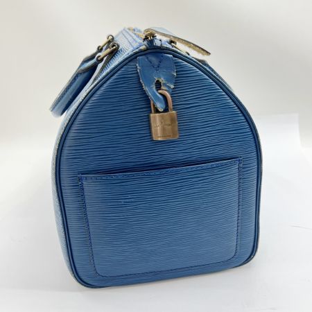  LOUIS VUITTON ルイヴィトン ハンドバッグ エピ スピーディ30 M43005 ブルー