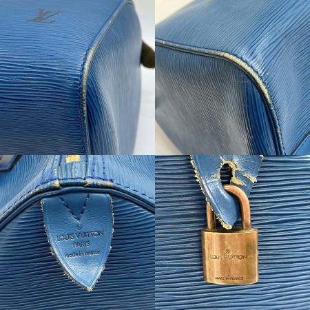 LOUIS VUITTON ルイヴィトン ハンドバッグ エピ スピーディ30 M43005 ブルー