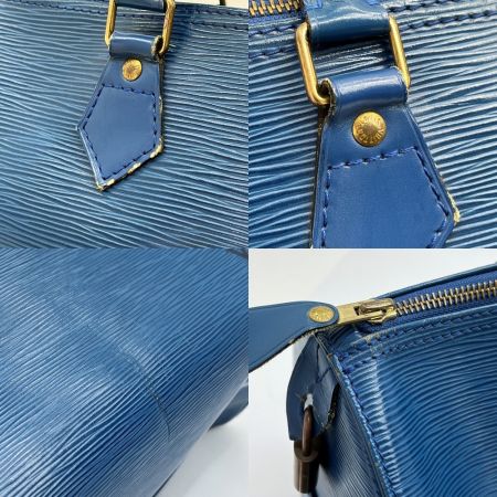  LOUIS VUITTON ルイヴィトン ハンドバッグ エピ スピーディ30 M43005 ブルー
