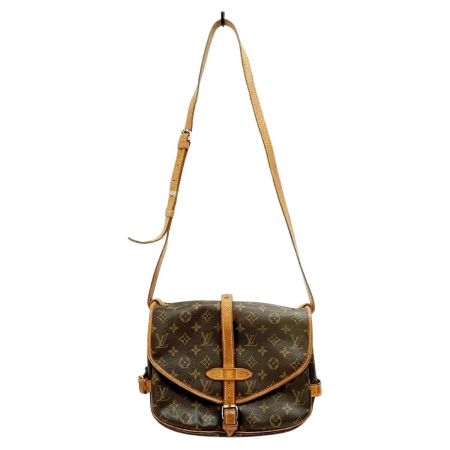  LOUIS VUITTON ルイヴィトン ソミュール30 ショルダーバッグ モノグラム M42256