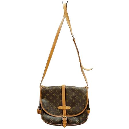  LOUIS VUITTON ルイヴィトン ソミュール30 ショルダーバッグ モノグラム M42256