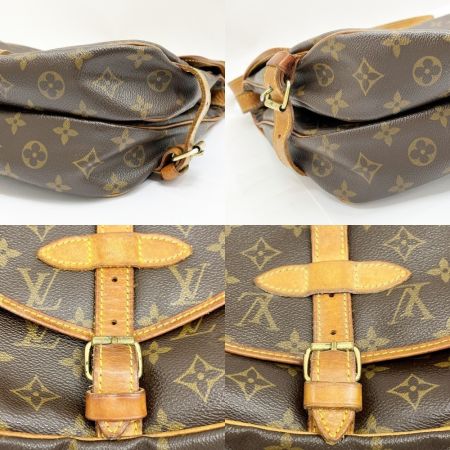  LOUIS VUITTON ルイヴィトン ソミュール30 ショルダーバッグ モノグラム M42256