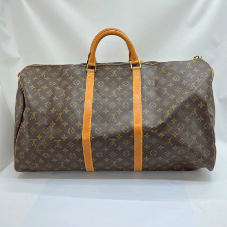 LOUIS VUITTON ルイヴィトン ボストンバッグ キーポル・バンドリエール 60 モノグラム M41412 ブラウン