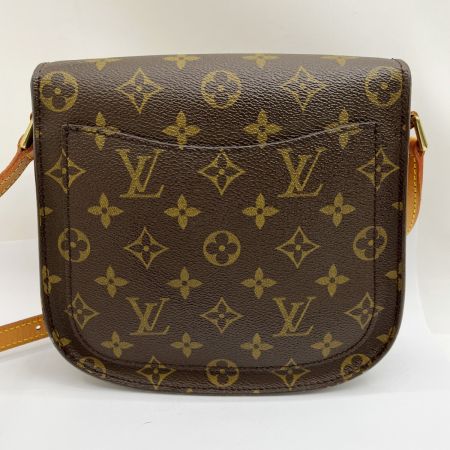  LOUIS VUITTON ルイヴィトン ショルダーバッグ モノグラム サン・クルー ポケットベタ有 M51243 ブラウン