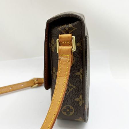  LOUIS VUITTON ルイヴィトン ショルダーバッグ モノグラム サン・クルー ポケットベタ有 M51243 ブラウン