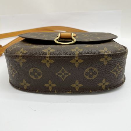 LOUIS VUITTON ルイヴィトン ショルダーバッグ モノグラム サン・クルー ポケットベタ有 M51243 ブラウン
