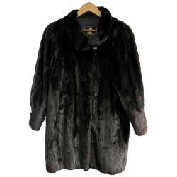 ◆◆ EMBA 毛皮 ミンクコート 11号 JUNKO YAMAMOTO ブラウン Bランク