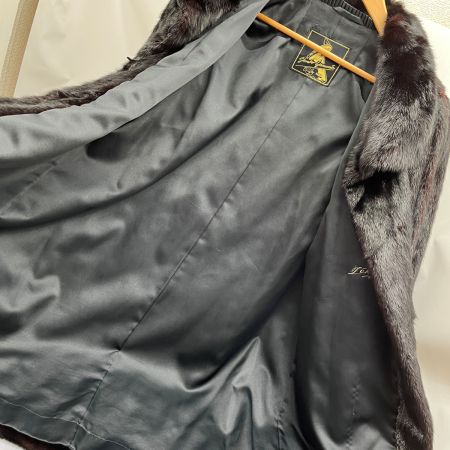  EMBA 毛皮 ミンクコート 11号 JUNKO YAMAMOTO ブラウン