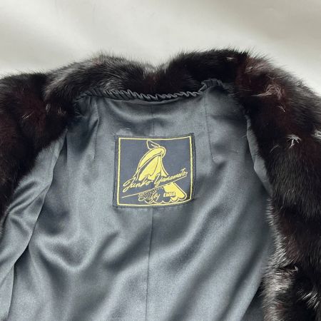  EMBA 毛皮 ミンクコート 11号 JUNKO YAMAMOTO ブラウン
