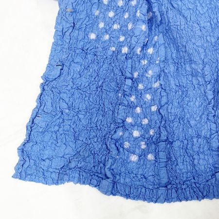  ISSEY MIYAKE ME イッセイミヤケ 長袖シャツ ドット柄 ミセス レディース MI12FD561 スカイブルー