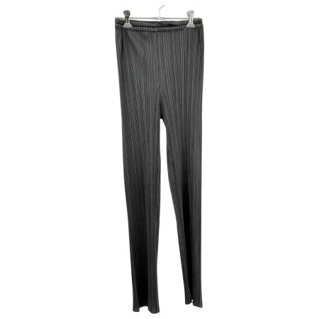  PLEATS PLEASE  ISSEY MIYAKE イッセイミヤケ パンツ size2 レディース PP04-JF609 グレー