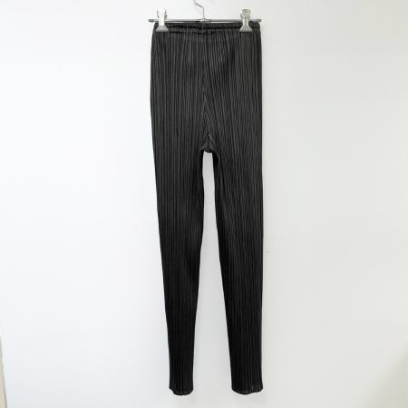  PLEATS PLEASE  ISSEY MIYAKE イッセイミヤケ パンツ size2 レディース PP04-JF609 グレー