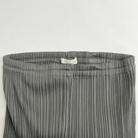  PLEATS PLEASE  ISSEY MIYAKE イッセイミヤケ パンツ size2 レディース PP04-JF609 グレー