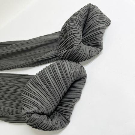  PLEATS PLEASE  ISSEY MIYAKE イッセイミヤケ パンツ size2 レディース PP04-JF609 グレー