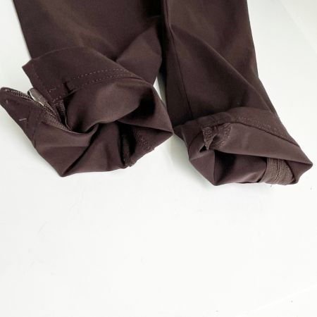  ISSEY MIYAKE イッセイミヤケ ストレッチパンツ size2 無地 レディース IM33FF018 ブラウン