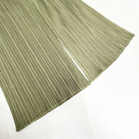  PLEATS PLEASE  ISSEY MIYAKE イッセイミヤケ パンツ size2 無地 PP31-JF504 グリーン