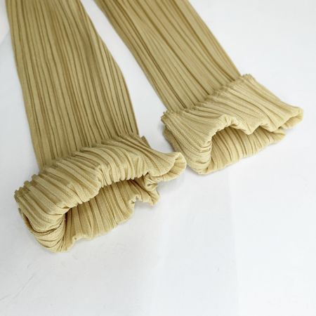  PLEATS PLEASE  ISSEY MIYAKE イッセイミヤケ 長袖シャツ size3 無地 レディース PP04-JK604 ベージュ