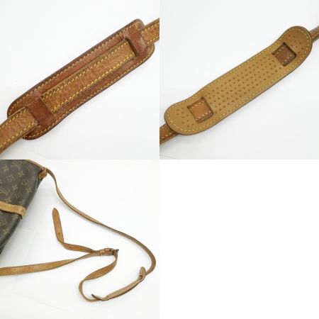  LOUIS VUITTON ルイヴィトン ショルダーバッグ モノグラム ソミュール30 M42256 ブラウン